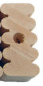 Quad Curvy Blocks (Natural or Color)