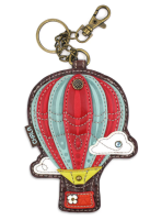 Hot Air Balloon Key Fob Coin Purse by Chala