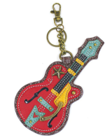 Guitar Key Fob Coin Purse by Chala