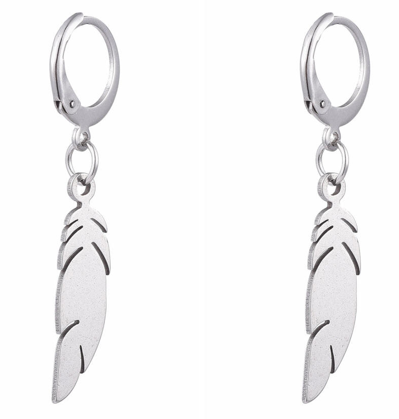 Huggy Hoops Silver